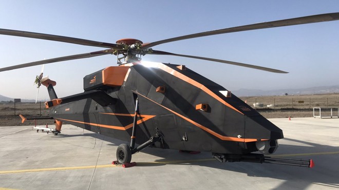 İNSANSIZ HELİKOPTERİMİZ T629 İLK KEZ GÖRÜCÜYE ÇIKTI