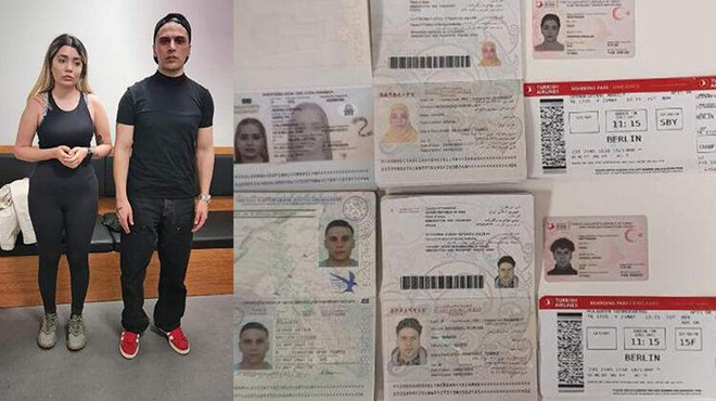 İRANLI ŞARKICI SAHTE PASAPORTLA YAKALANDI