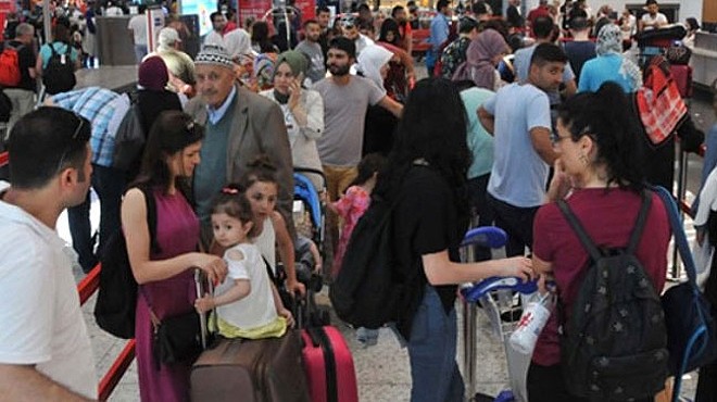 İSTANBUL HAVALİMANI NDA SEÇİM YOĞUNLUĞU