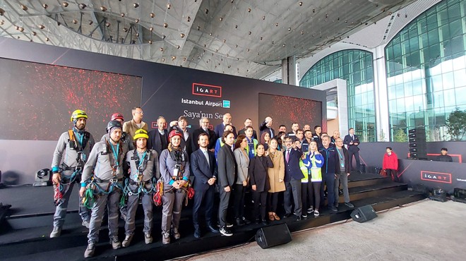 İSTANBUL HAVALİMANI’NDA METRO ÇIKIŞINA 1923 ZİL