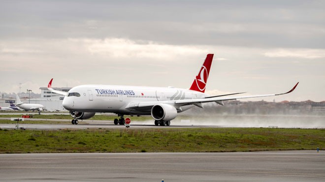 İŞTE THY'NİN İLK A350 XWB UÇAĞI