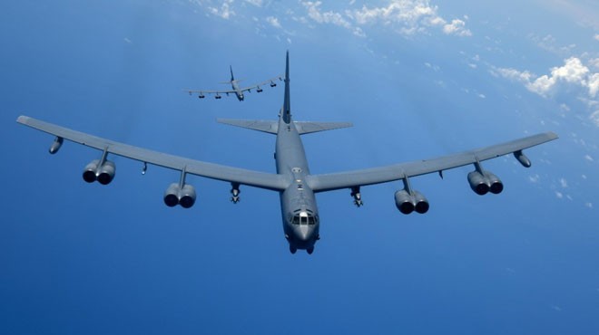 ABD B-52H UÇAKLARINI ORTADOĞU'YA AKTARDI