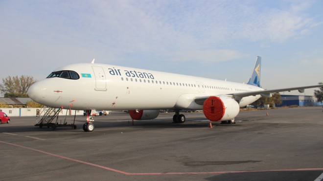 AIR ASTANA DOKUZUNCU A321LR UÇAĞINI ALDI