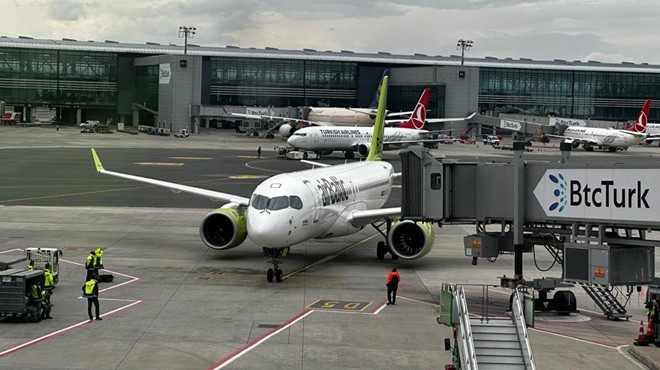 AIRBALTIC İSTANBUL HAVALİMANI'NDA