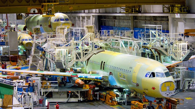 AIRBUS İSPANYA'DAKİ FAALİYETLERİNİ DURDURDU