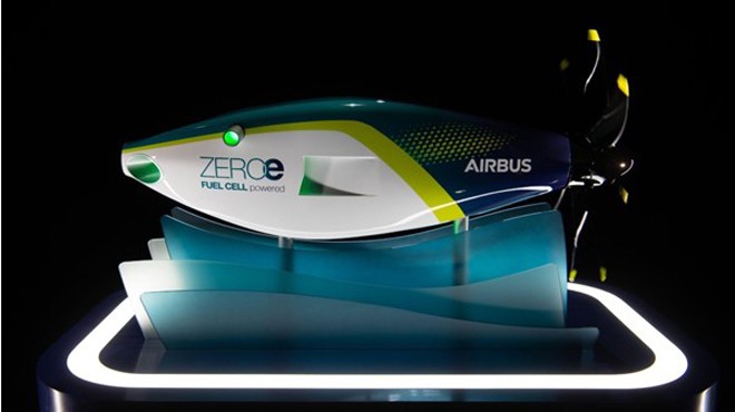 AIRBUS HİDROJENLE ÇALIŞAN SIFIR EMİSYONLU MOTORU TANITTI