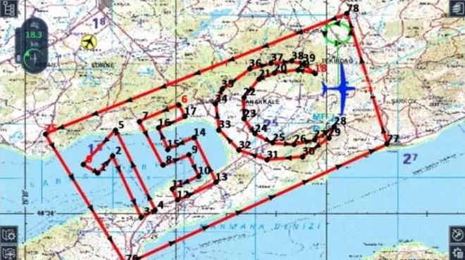 AKINCI S-1'DEN 15 TEMMUZ ÖZEL UÇUŞU