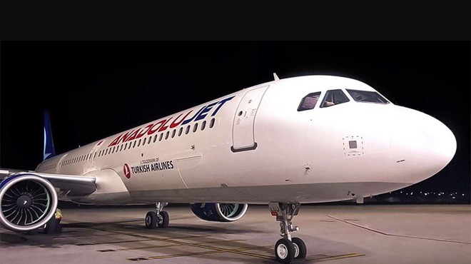 ANADOLUJET'İN İLK A321NEO'SU FİLOYA KATILDI