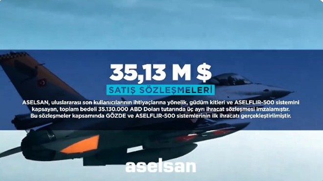 ASELSAN'DAN 35 MİLYON DOLARLIK YENİ İMZA