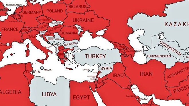 AVRUPA DA KORONAVİRÜS SADECE BU 3 ÜLKEDE YOK