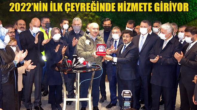 BAKAN İLK TEST SÜRÜŞÜNÜ YAPTI