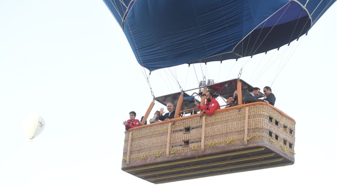 BAKAN BALON FESTİVALİ'NE KATILDI