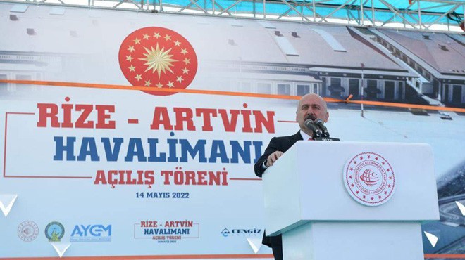 BAKAN: RİZE-ARTVİN DÜNYAYA IŞIK TUTAN ÖLÇEKTE