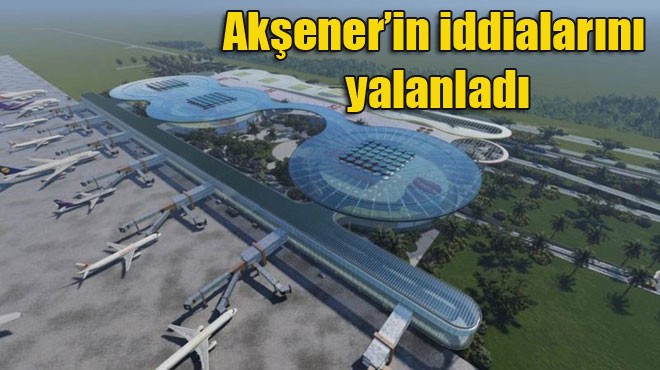 BAKANLIKTAN ÇUKUROVA HAVALİMANI AÇIKLAMASI