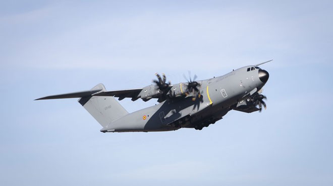 BELÇİKA HAVA KUVVETLERİ'NİN İLK A400M'İ