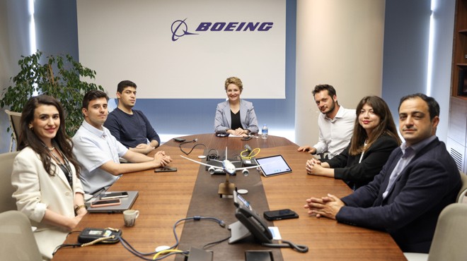 BOEING TÜRKİYE'DE STAJ PROGRAMI BAŞLATTI