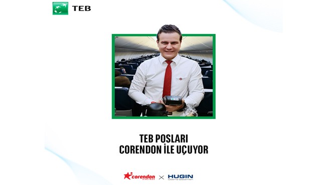 CORENDON INFLIGHT POS CİHAZINI DUYURDU