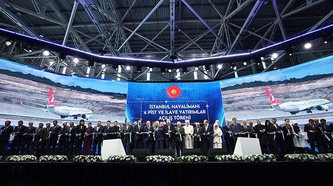 CUMHURBAŞKANI ERDOĞAN: İSTANBUL HAVALİMANI DÜNYA LİDERİ