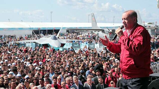 CUMHURBAŞKANI ERDOĞAN TEKNOFEST TE