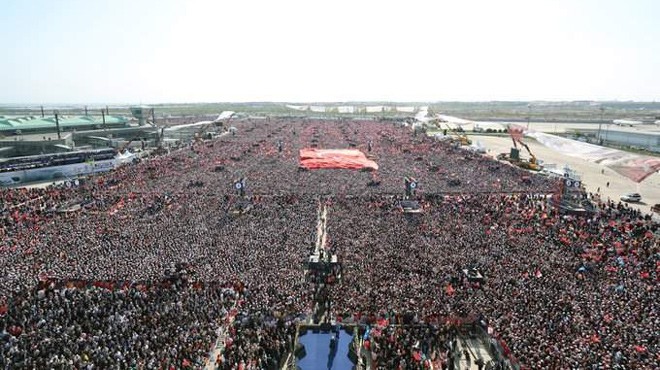 CUMHURBAŞKANINDAN ATATÜRK HAVALİMANI PAYLAŞIMI