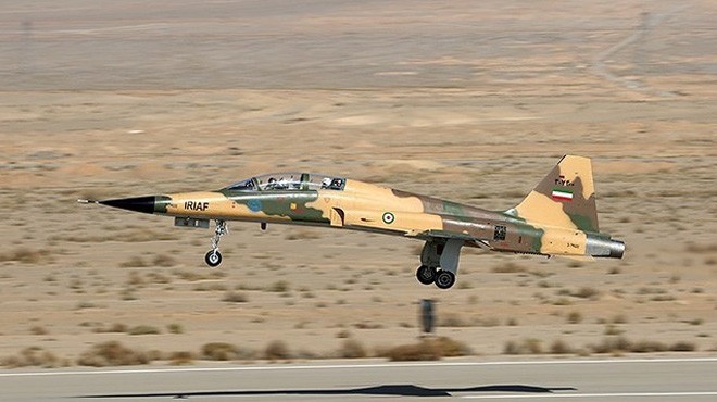 DÜŞEN UÇAK İRAN’A AİT F-5