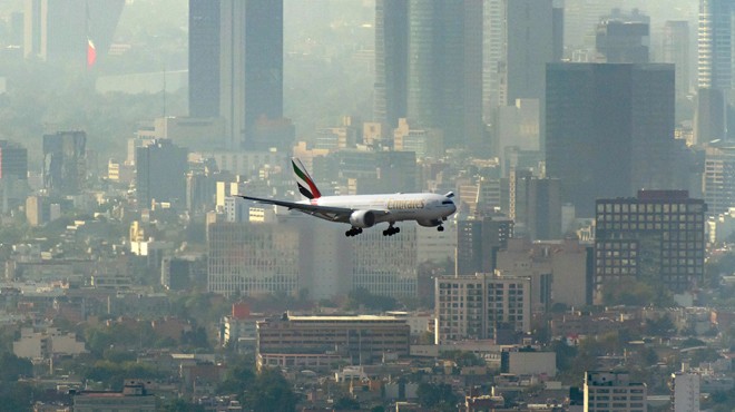 EMIRATES MEXICO CITY'YE İNİŞ YAPTI