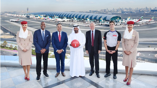 EMIRATES NBA'E SPONSOR OLDU