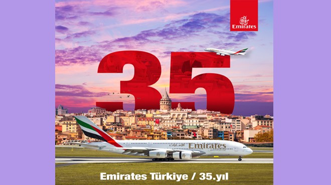 EMIRATES TÜRKİYE’DEKİ 35. YILINI KUTLUYOR!