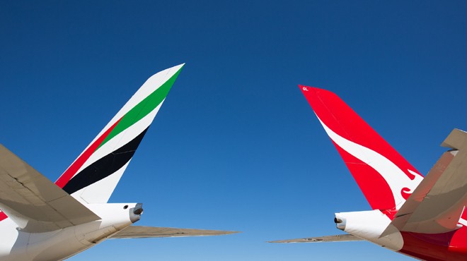 EMIRATES VE QANTAS ORTAKLIĞI GENİŞLİYOR