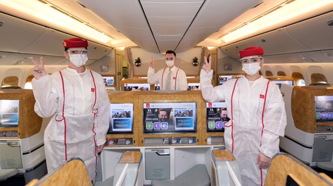 EMIRATES'İN COVID-19 GÜNCEL GÜVENLİK ÖNLEMLERİ