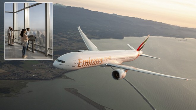 EMIRATES'TEN BURJ KHALIFA FIRSATI