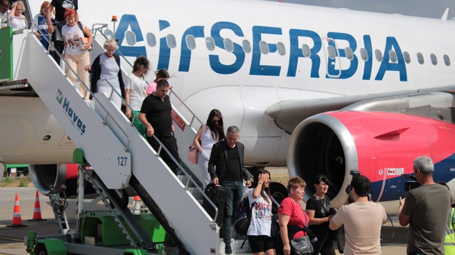 GAZIPAŞA-ALANYA AIR SERBIA’YI KARŞILADI