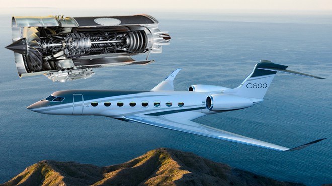 GULFSTREAM G800'E ROLLS-ROYCE'UN PEARL 700 MOTORLARI GÜÇ VERECEK