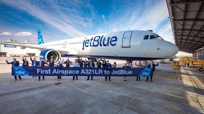 JETBLUE'UN İLK AIRSPACE TASARIMLI A321LR'İ