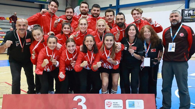 KORFBOL MİLLİ TAKIMIMIZ AVRUPA ÜÇÜNCÜSÜ