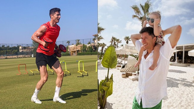 LEWANDOWSKI ANTALYA'DA TATİLDE