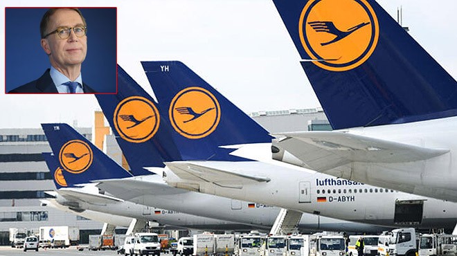 LUFTHANSA HAVAYOLLARI'NDA İSTİFA