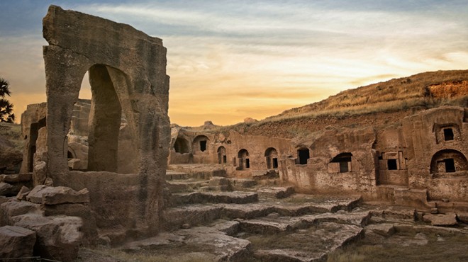 MARDİN DARA'YA BALON UÇUŞLARI