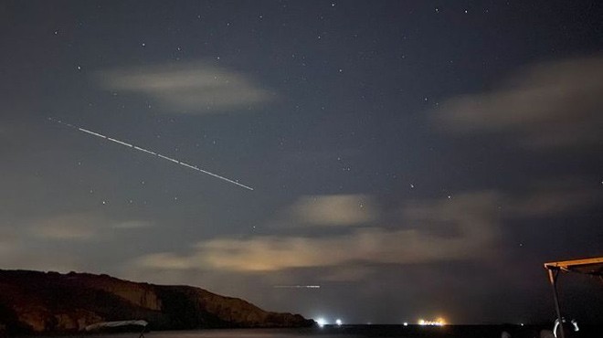 METEOR YAĞMURUNDAN UNUTULMAZ GÖRÜNTÜLER