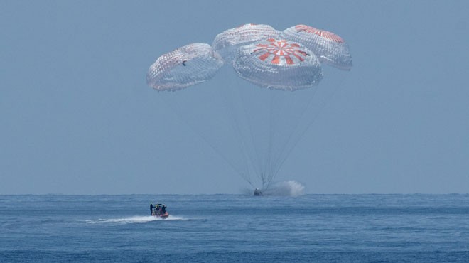 NASA ASTRONOTLARI DÜNYA’YA DÖNDÜ