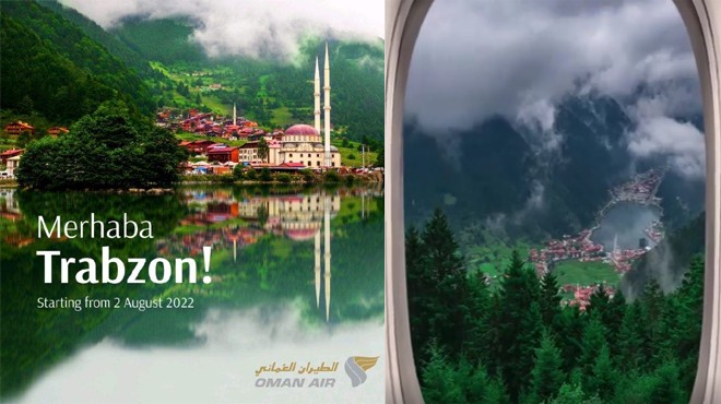 OMAN AIR'DEN TRABZON ÇIKARMASI