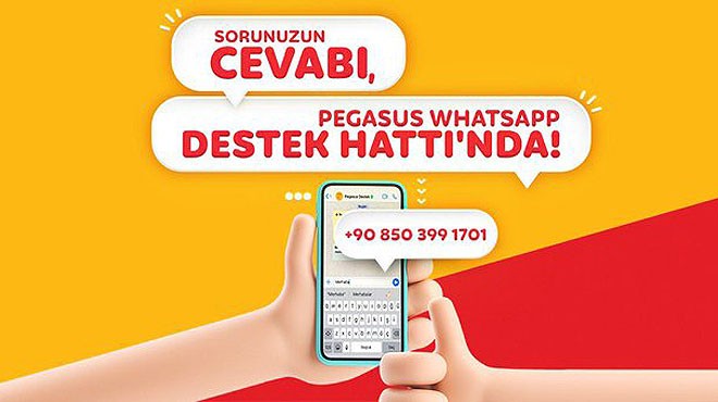 PEGASUS WHATSAPP DESTEK HATTI KURDU