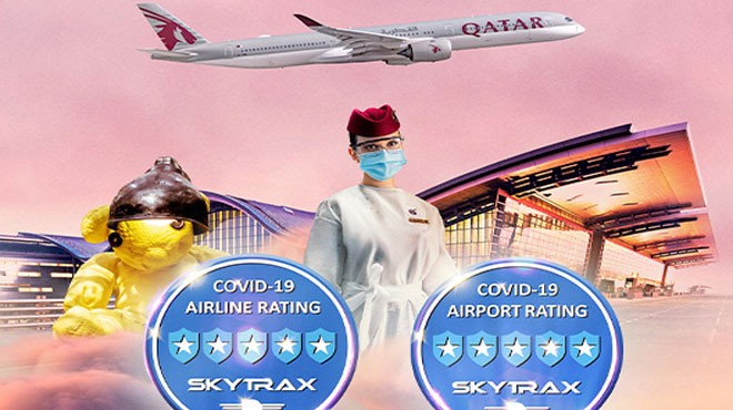 QATAR AIRWAYS SKYTRAX’TAN 5 YILDIZ ALDI