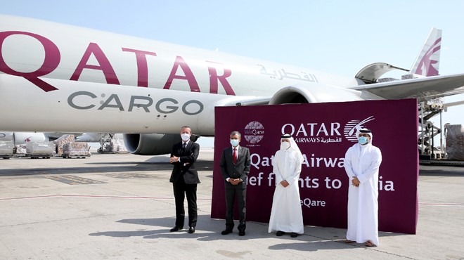 QATAR'DAN HİNDİSTAN'A YARDIM ELİ