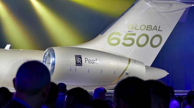 ROLLS-ROYCE YENİ GLOBAL 6500'Ü HİZMETE SOKUYOR