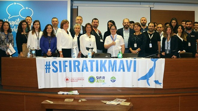 SABİHA GÖKÇEN DE  SIFIR ATIK MAVİ PROJESİ EĞİTİMİ