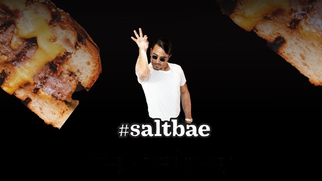 SALTBAE BURGER İSTANBUL HAVALİMANI'NDA