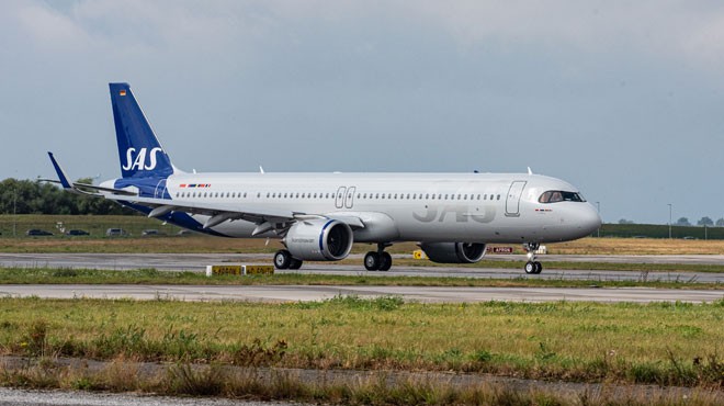 SAS, SÜRDÜRÜLEBİLİR JET YAKITI KULLANAN İLK A321LR'SİNİ TESLİM ALDI