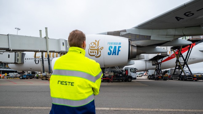 SCHIPHOL'E SAF TEDARİKİNE BAŞLADI