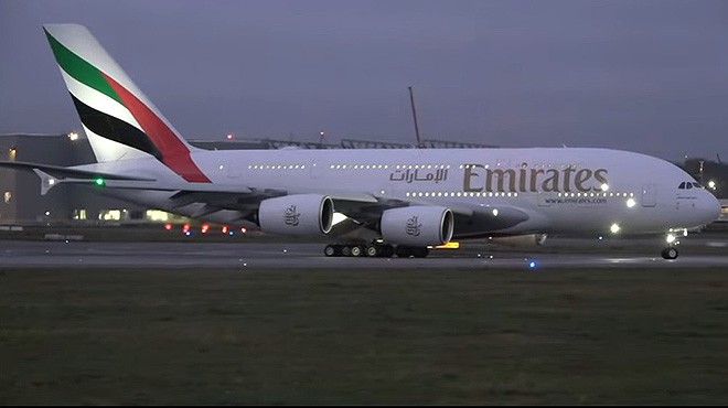 SON AIRBUS A380 ÜRETİLDİ VE EMIRATES'E TESLİM EDİLDİ